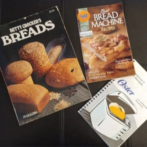 Kitchen Vintage Bread Cookbooks Betty Crockers Breads Gold Medal